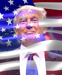 Donald Trump_drapeau EUA